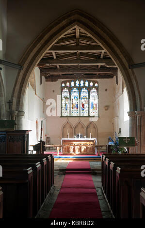 St. Mary`s Church, Wappenham, Northamptonshire, England, UK Stock Photo